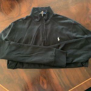 Black Ralph Lauren quarter zip